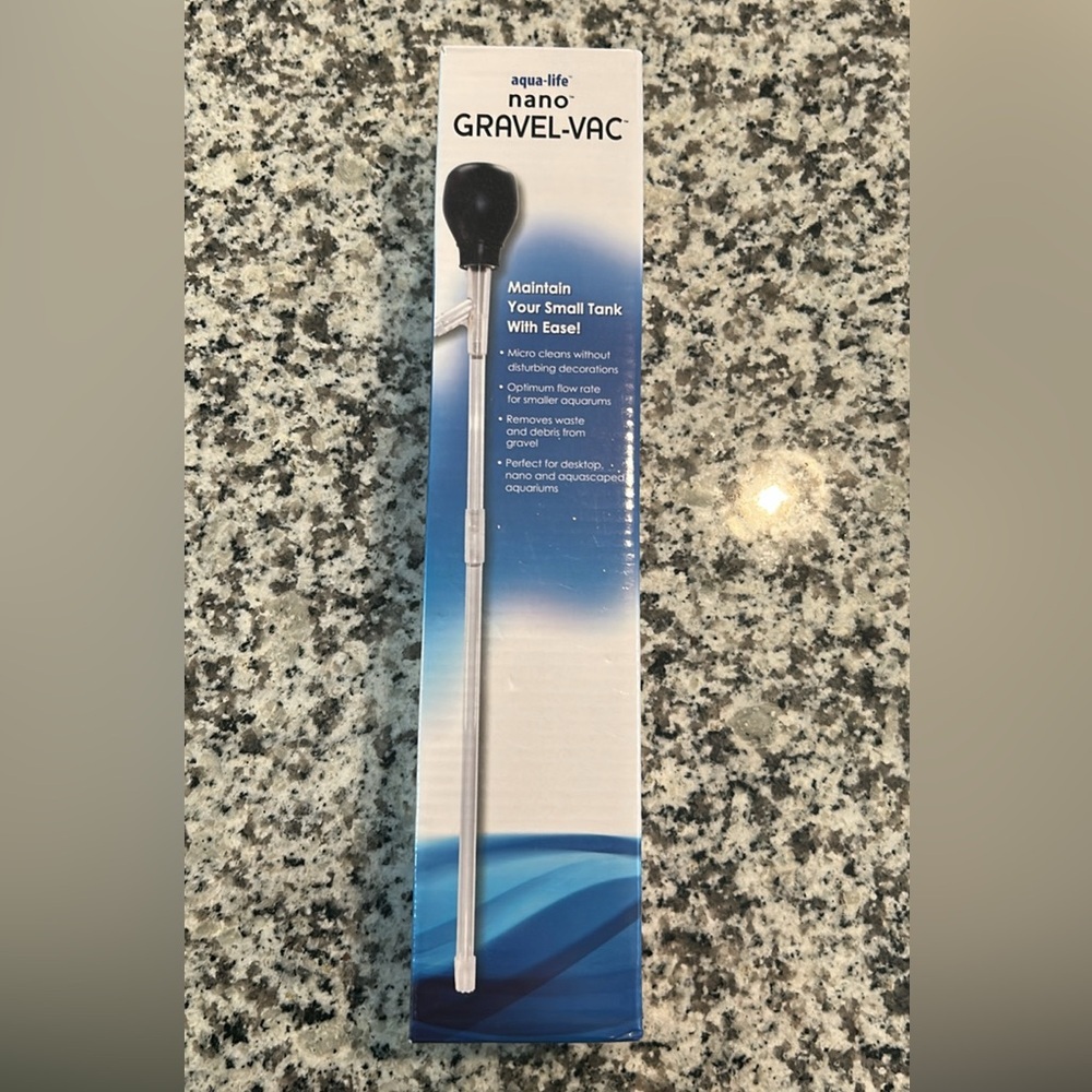 Aqua-Life Nano Gravel-Vac for fish tank NIB